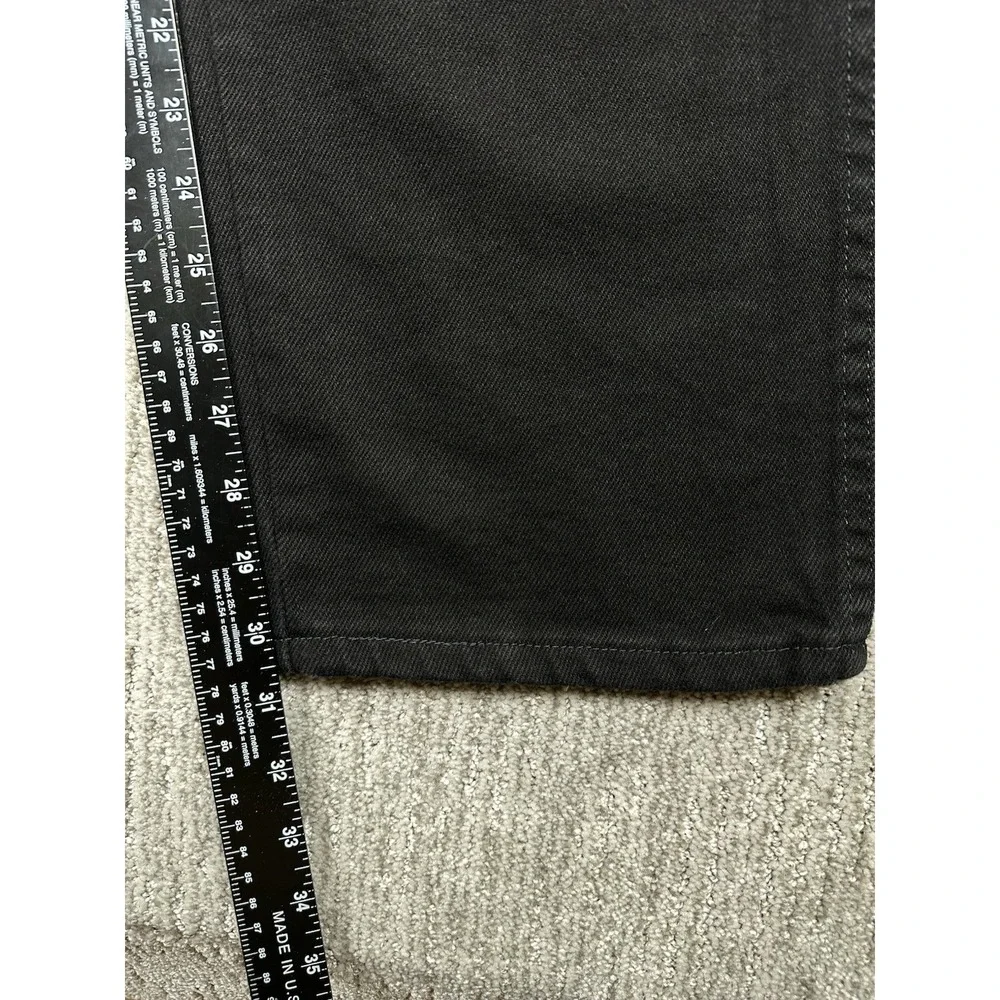 Wrangler Mens 33x30 Five Star Premium Denim Regular Fit U Shape Black Jeans NWT